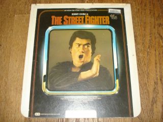 The Street Fighter (1974) Rare Ced Selectavision Videodisc Cbs Video Disc