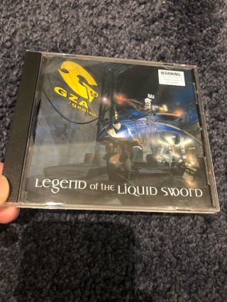 Gza Genius Rare Cd Legend Of The Liquid Sword - Wu Tang Clan Rza Hip Hop Rap
