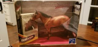 Breyer Collectable Model Horses In History Comanche With Video.  Very Rare