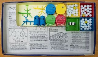 Vintage Milton Bradley PAC - MAN Board Game Rare 1982 4216 3