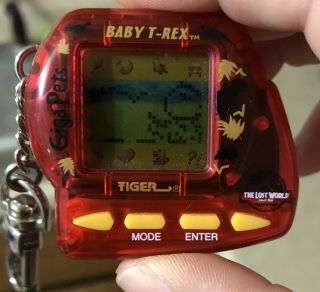 Giga Pets Baby T - Rex The Lost World Tiger Electronics Vintage Toy Rare 90s