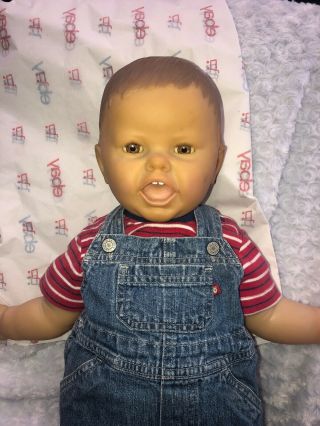 Vintage Big Baby Toddler Boy Doll 24 