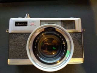 【rare Camera Exc】minolta Hi - Matic 11 35mm Rangefinder Camera From Japan