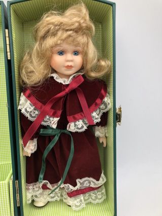 Baby Doll Carrying Case With Drawer And Handle Hanger/ Doll