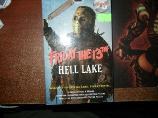 Hell Lake (friday The 13th) Paperback Book 1st Edition Horror Jason Htf Rare