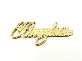 1985 - 1989 Cadillac Brougham Side Fender Emblem Badge Symbol Logo Sign Oem (1987)