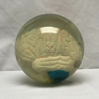 Rare Storm Clear Brain Limited Edition Ebonite Clear Bowling Ball 15 lbs Pounds 2