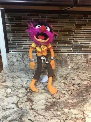 Rare Jim Henson Muppet Animal Drummer Puppet Doll Stuffed