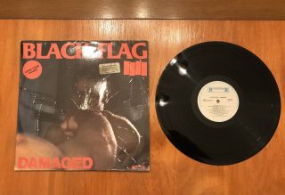 Black Flag Lp - Rare Dutch Pressing Hardcore Punk Henry Rollins Vinyl