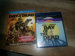 Day Of The Dead Blu Ray W/ Rare Slipcover Scream Factory