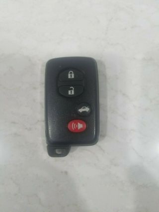 Oem Subaru Forester Brz Smart Key Remote Fob 4 Button Hyq14acx Black Logo Rare