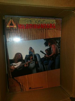 The Kentucky Headhunters Picking On Nashville Guitar Tab Book Rare Usa Ship