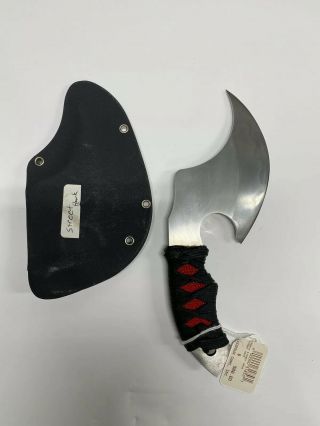Steve Corkum Street Hawk Custom Handmade Knife W/ Kydex Sheath Rare