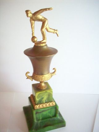 Vintage Bowling Trophy,  Men`s