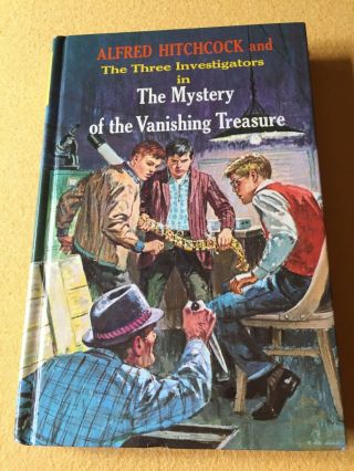 5 Rare Glossy Hb The Mystery Of The Vanishing Treasure - Three Investigators