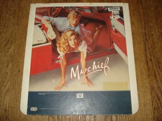 Mischief (1985) Rare Ced Selectavision Videodisc Cbs/fox Video Disc