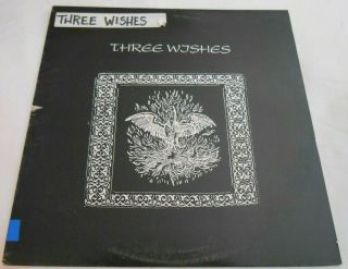 Three Wishes 12 " Ep Very Rare Unknown Private Pressing Wave Punk Hear