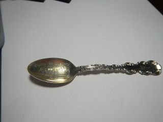 Sterling Silver Souvenir Spoon Duluth High School Mn Minnesota