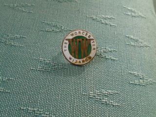 Rare Vintage The Worcester Wizards Football Club - Enamel Pin Badge