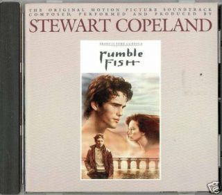 Rumble Fish Stewart Copeland Ultra Rare A,  M Cd Release