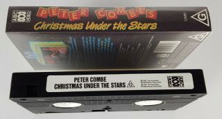 Peter Combe Christmas Under The Stars ABC Music VHS PAL Video Tape Rare 90s 3