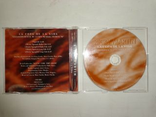 Ricky Martin La Copa De La Vida (Remixes) Mexican Promo CD Mexico Menudo Rare 2