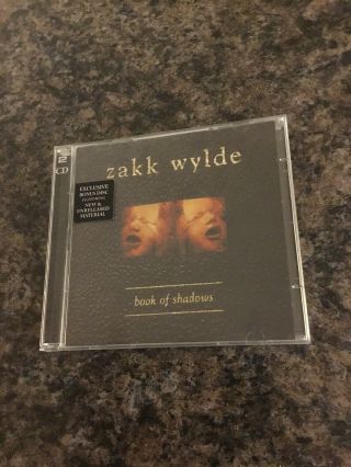 Zakk Wylde - Rare Double Cd Set Book Of Shadows