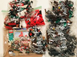 Lego 10223 Kingdoms Joust | With Most Of The Bags Being | Rare Castle
