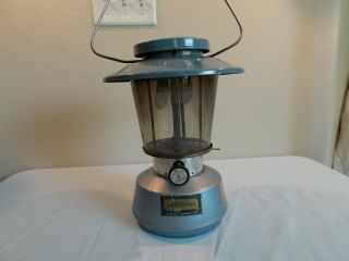 Vintage Blue Wards Western Field Thermos 60 - 9523 Camping Lantern Camp