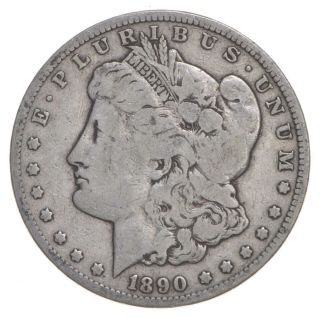Carson City - 1890 - Cc Morgan Silver Dollar - Rare Historic Coin 799