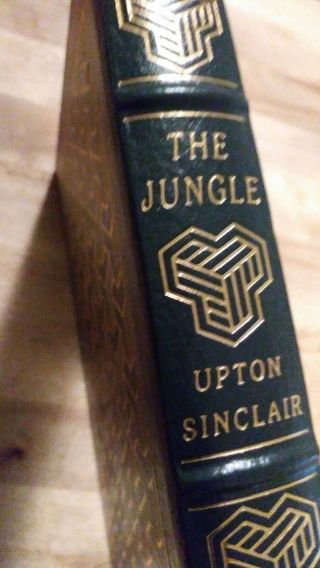The Jungle By Upton Sinclair - Easton Press Leather - Rare Collector 