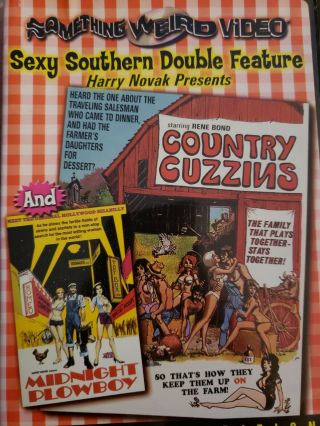 Country Cuzzins & Midnight Plowboy Something Weird Video Rene Bond Rare Oop