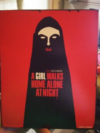 A Girl Walks Home Alone At Night Digipack (blu Ray,  2015) Rare Oop Vhtf Blu - Ray