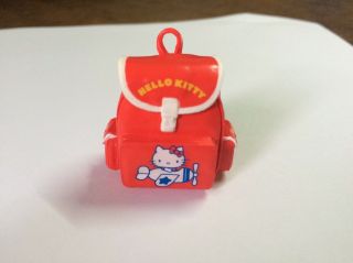 Sanrio Rare Re - Ment Miniatures Hello Kitty Bagpack Magnet.  Fun Travel