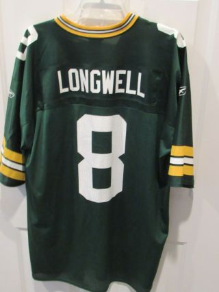 Rare Ryan Longwell Green Bay Packers Football Jersey Nfl Men 
