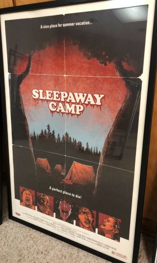 Sleepaway Camp Rare Art Print Poster - Phantom City Creative Mondo