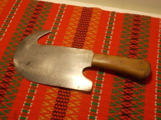 Antique Swedish Leather Cutting Knife Tool Leathercraft Cutting Tool 1800`s
