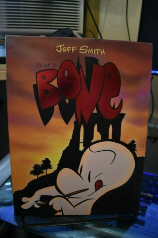 The Art Of Bone By Jeff Smith Dark Horse Deluxe Hardcover Rare Oop 2007