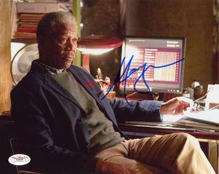 Morgan Freeman Signed 8x10 Batman Photo Auto Autograph Autographed Rare Reprint