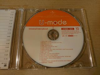 BILLIE EILISH/TAYLOR SWIFT,  「U - MODE OCT 2019」JAPAN RARE PROMO CD - R NM◆SIC - 1413 2