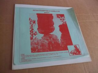 Peter Frampton & Humble Pie – Gemini (1972 - 75) Rare Live Lp Not Tmoq Nm