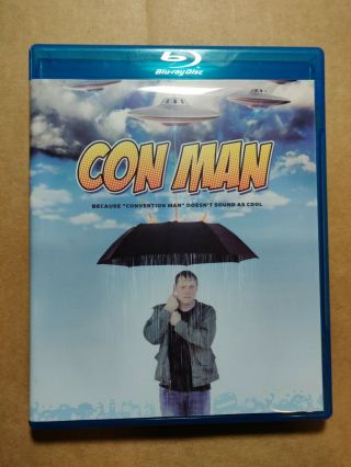 Con Man Season 1 Blu - Ray/dvd Combo Set 2016 Rare Euc Oop
