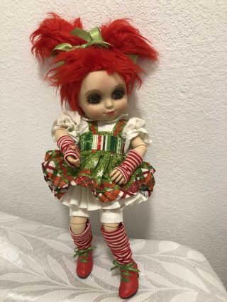 2013 Rare 265/500 Red Head Marie Osmond 13” Adora Belle Christmas Jointed Doll
