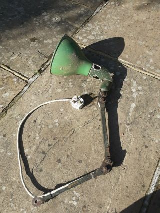1930s Pre War British Angle Poised Lamp Withought Base