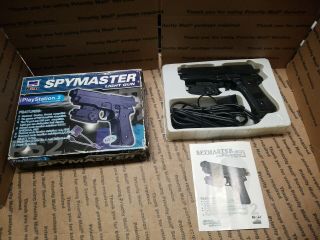 Playstation 2 Ps2 Hais Spymaster Light Gun Rare Only One On Ebay Vintage