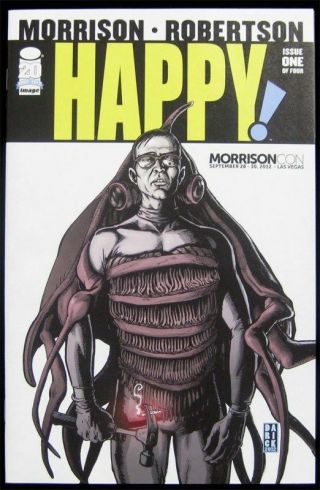 Happy 1 Image Morrisoncon Exclusive Rare 1st Print Syfy Tv Nm/mint