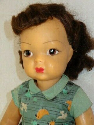 Vintage Hp Terri Lee Doll In Tagged Dress