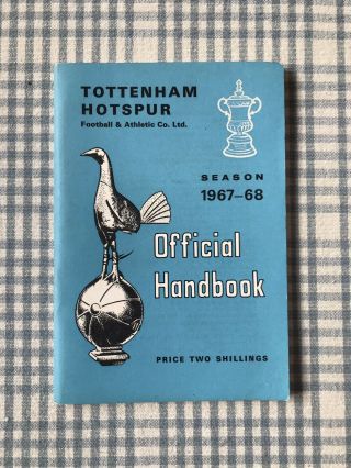 Tottenham Spurs Football Yearbook 67/68 Vintage Rare 1960s Soccer Memorabilia