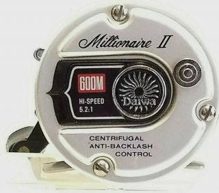 Vintage Very Rare Daiwa Millionaire 600m Bait Cast Reel
