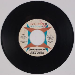 Linda Laurie: Stay - At - Home Sue Us Rust 5042 Teen Answer Promo 45 Rare
